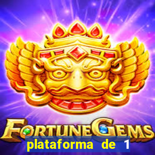 plataforma de 1 real fortune tiger